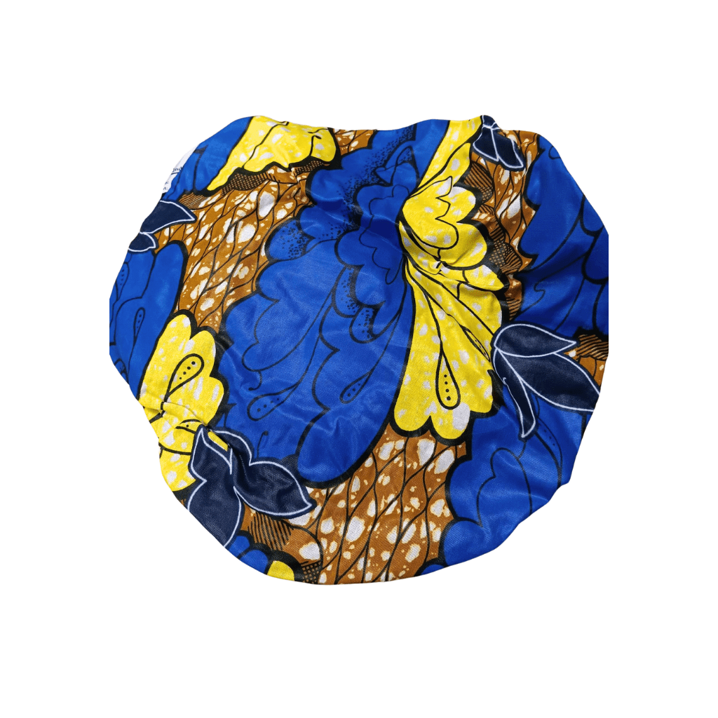 Print Bonnet with Satin Lining