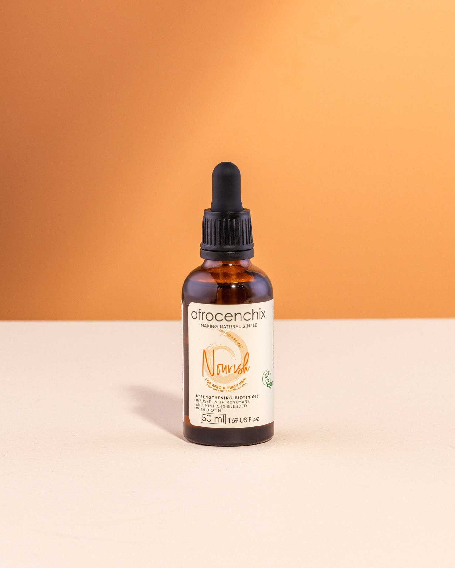Nourish- Strengthening Biotin Oil with Rosemary, Mint & Coconut Oil