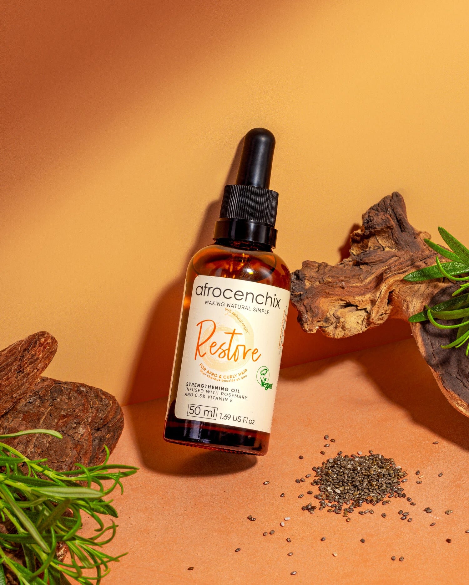 Restore - Hydrating Hair Oil for Strength & Shine