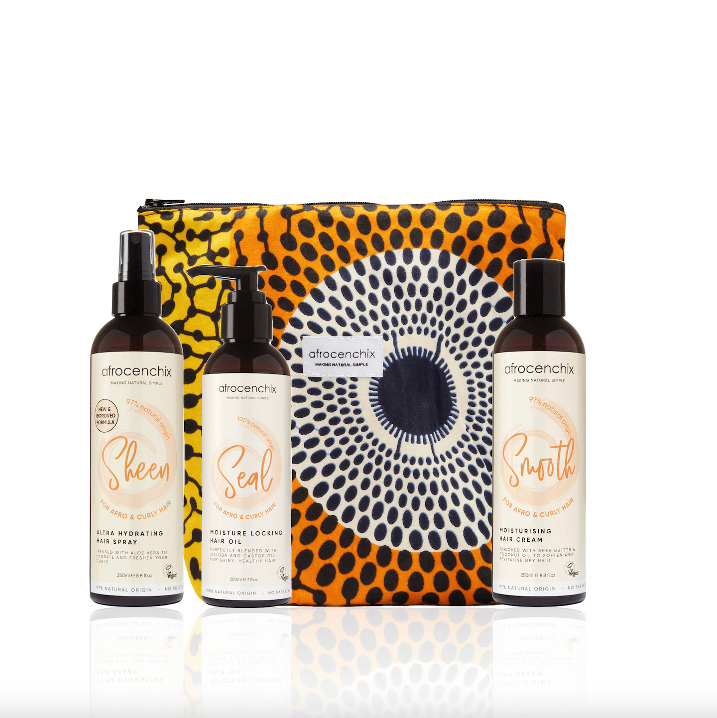 The Moisture Surge Set with African Print Bag (Gift Edition)