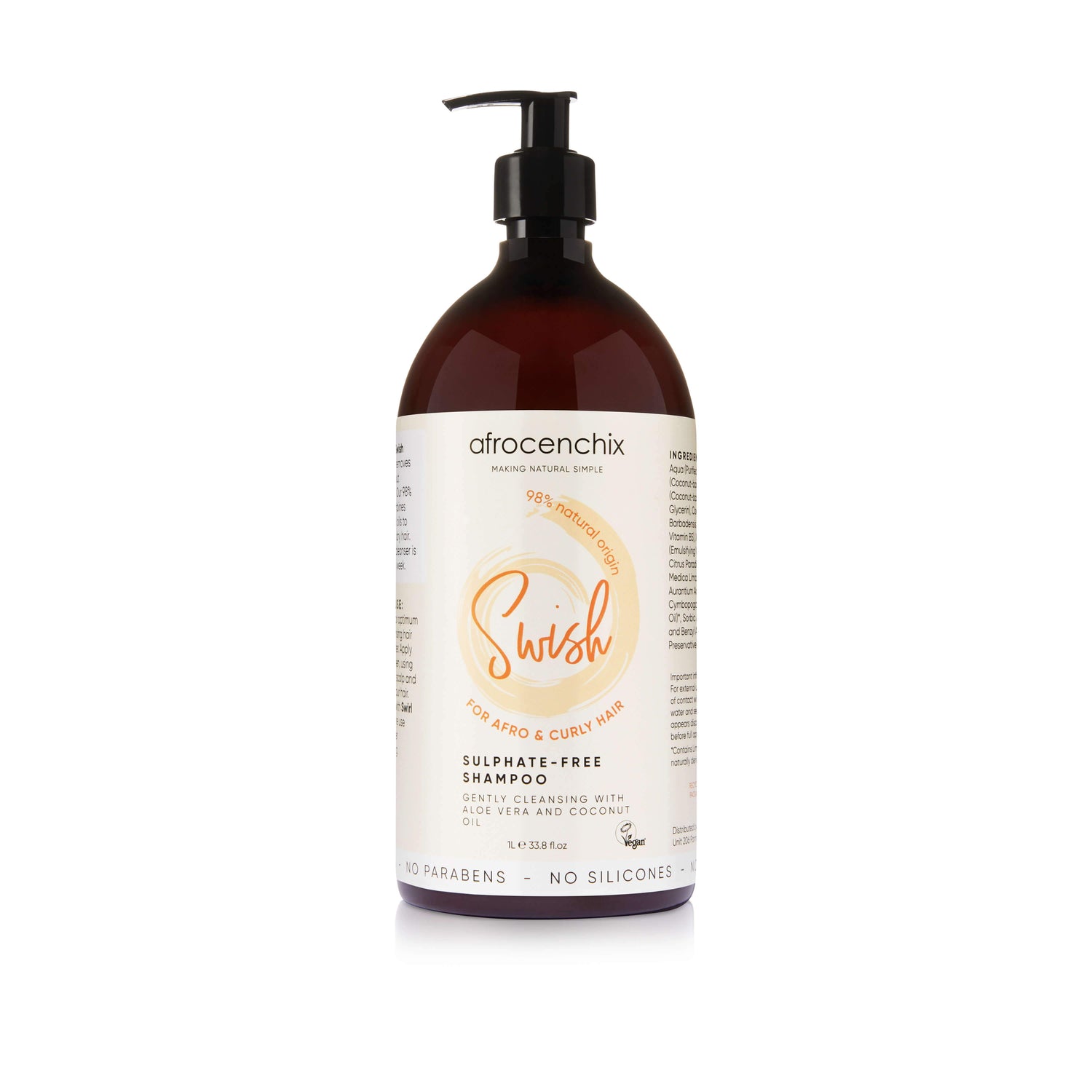 Family Size Swish - Sulphate-Free Shampoo (1 Litre)