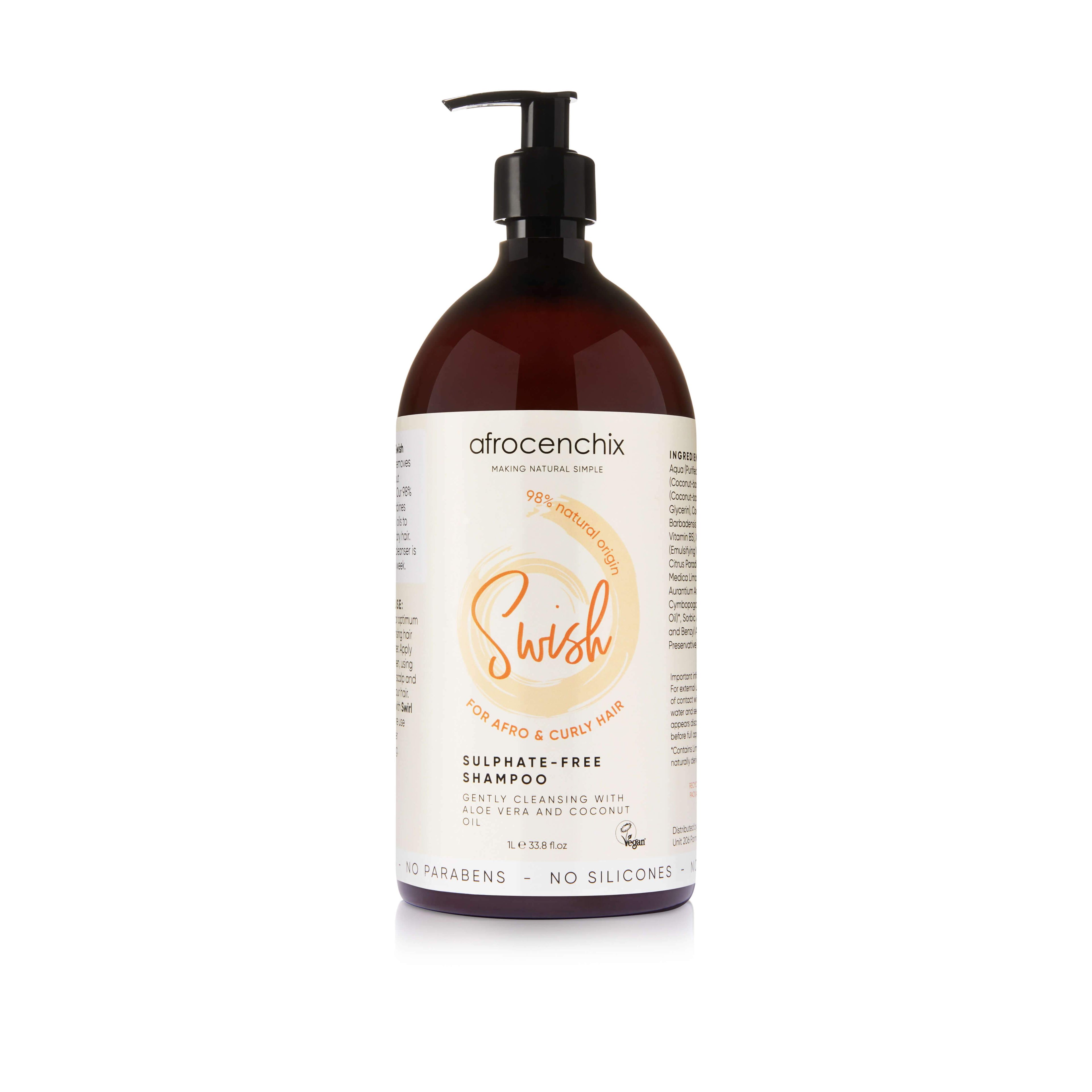 Family Size Swish - Sulphate-Free Shampoo (1 Litre)