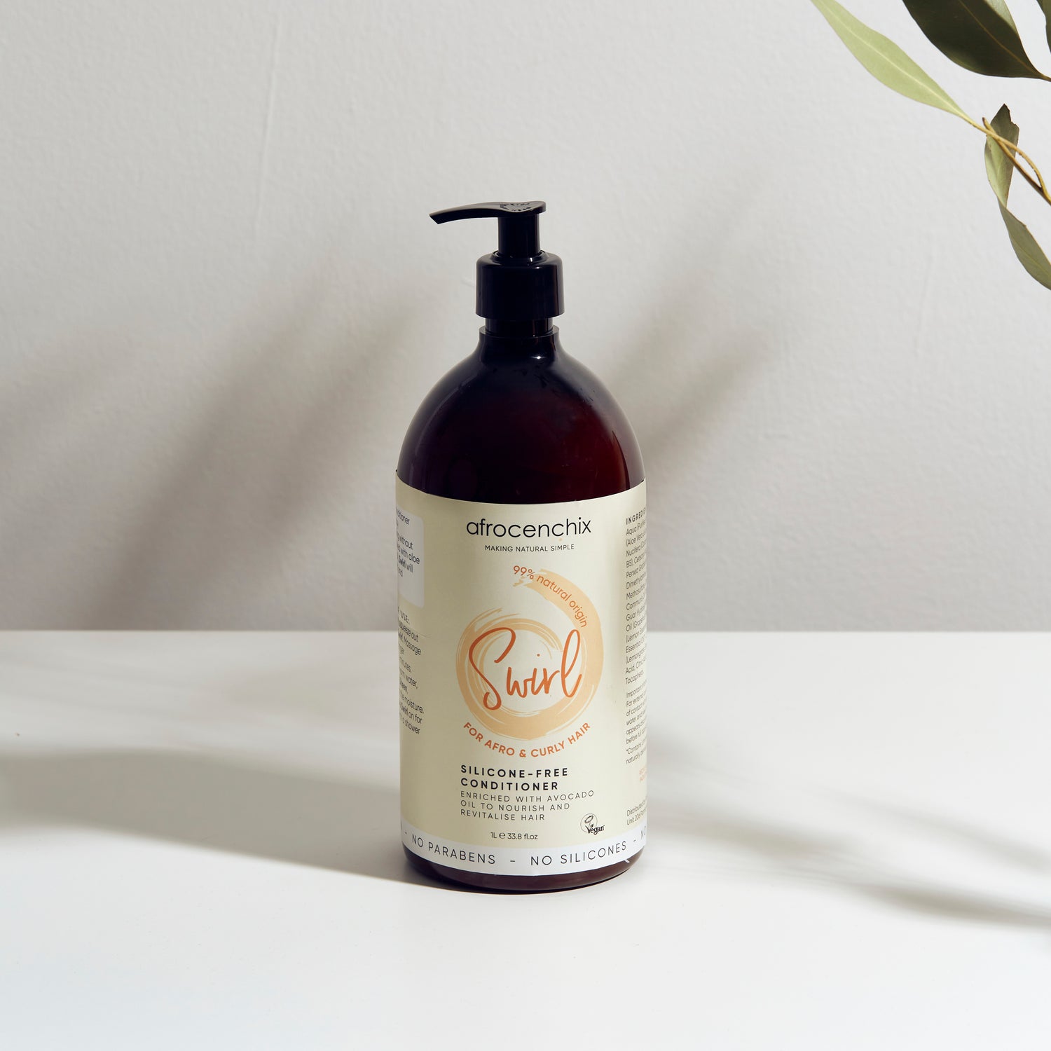 Family Size Swirl - Silicone-Free Conditioner (1 Litre)