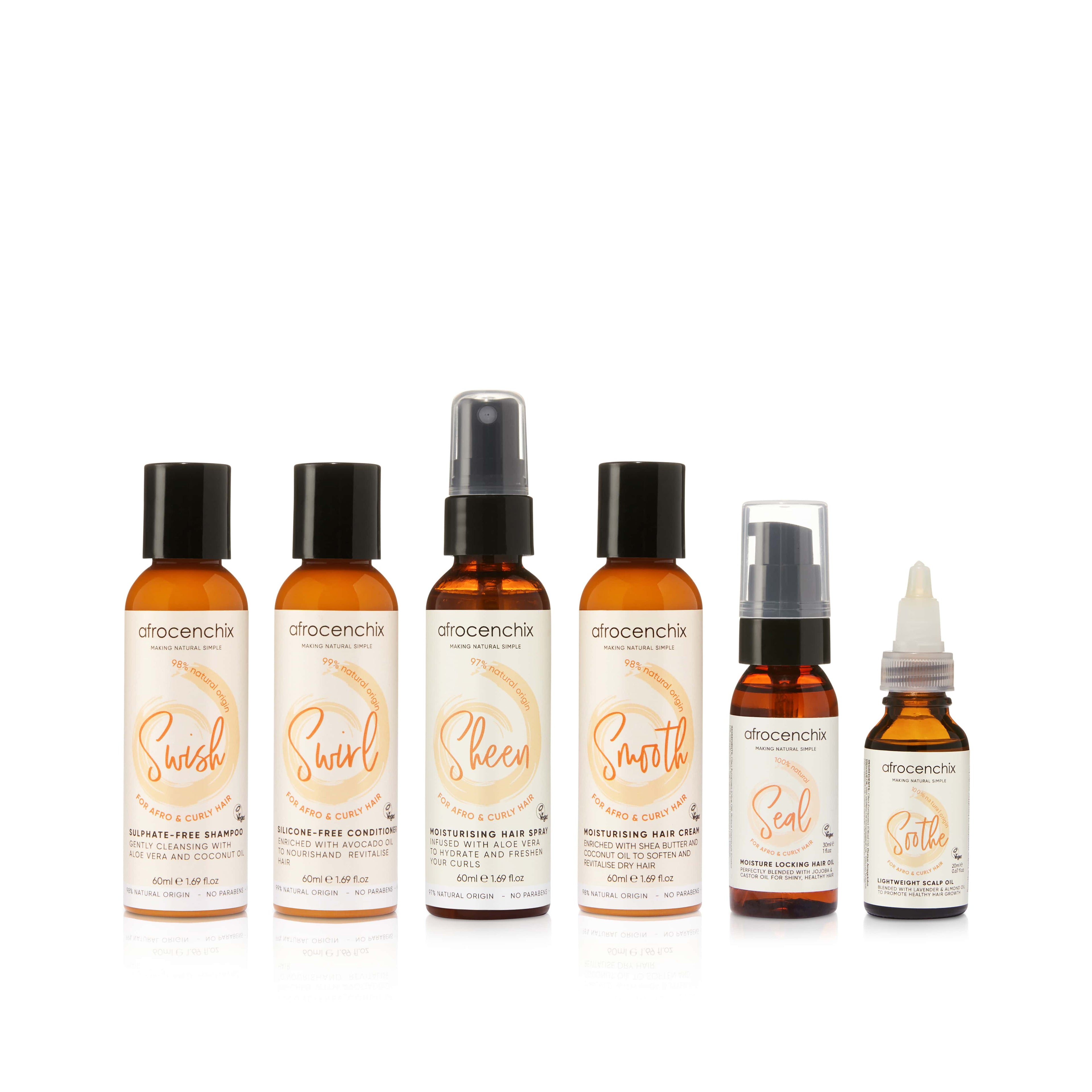 mini curly hair products travel discovery kit