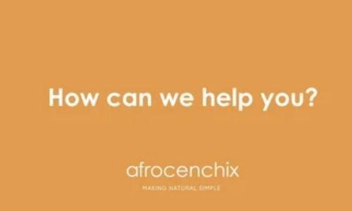 Afrocenchix: How can we help you? 
