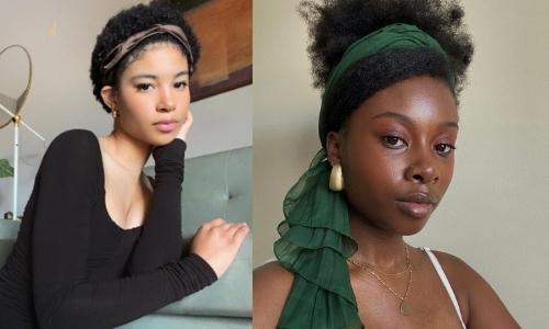 Afrocenchix collage Instagram images pretty prom hairstyles for afro natural hair 