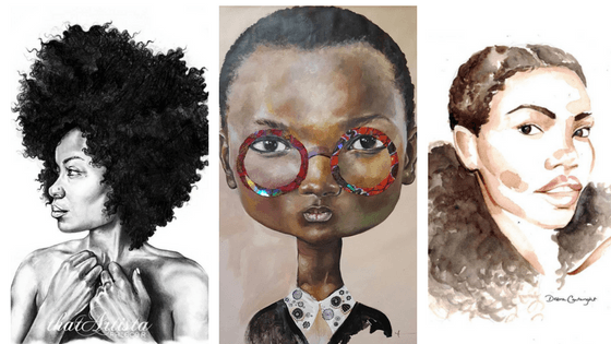 Black Feminine Beauty in Art