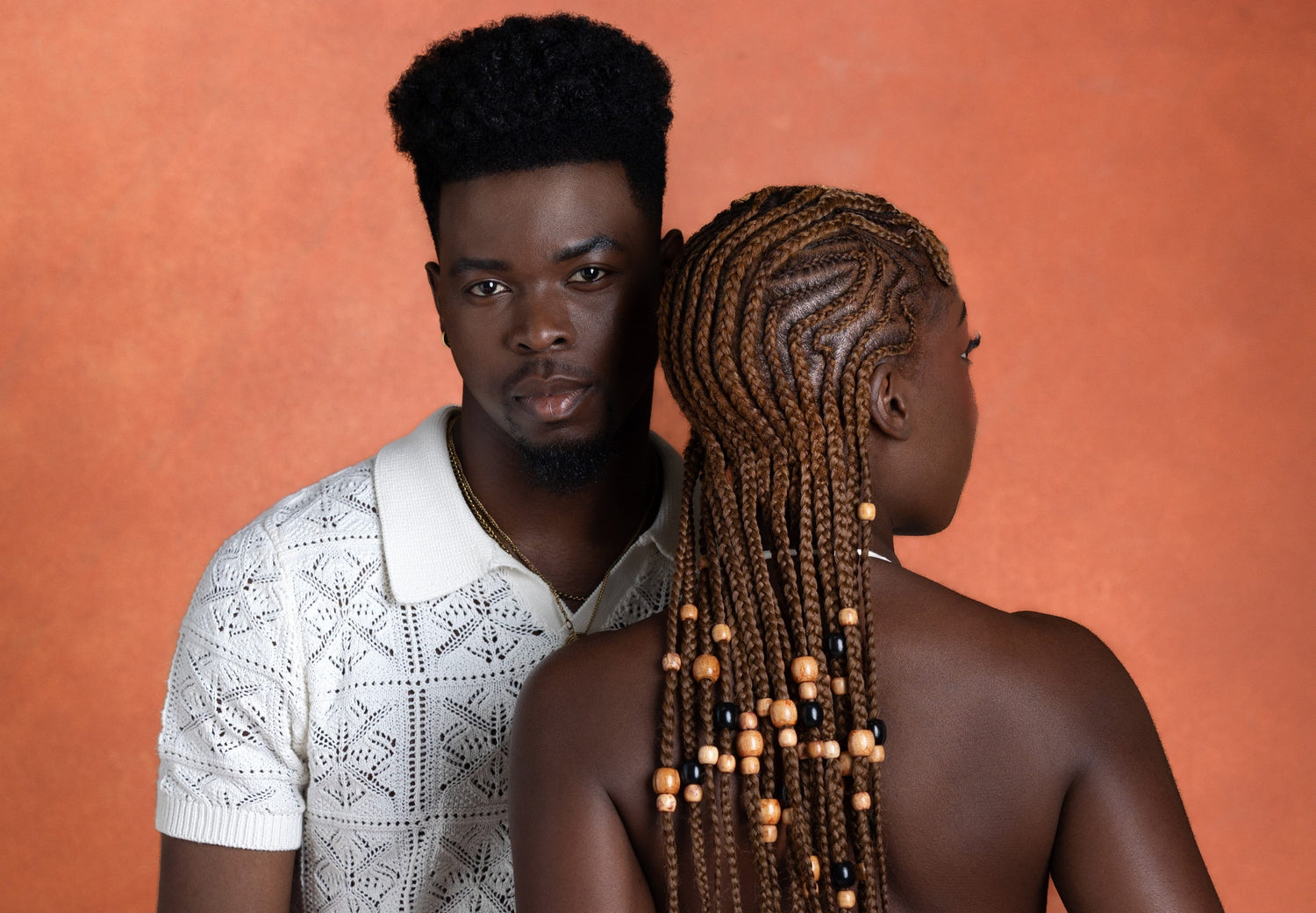 Couples sharing Afro haircare self-love routine Afrocenchix