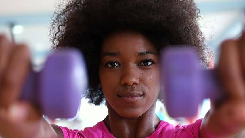 Afro Hair products gym