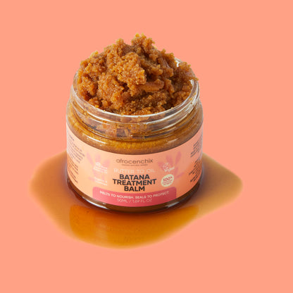 Afrocenchix Fortify Butter-to-Oil Batana Treatment Balm