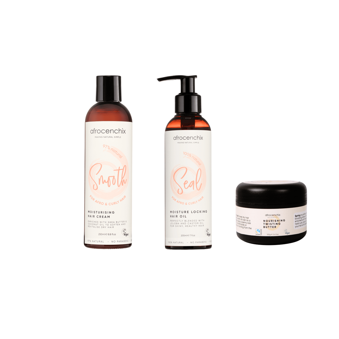 curly hair styling products definition and shine kit