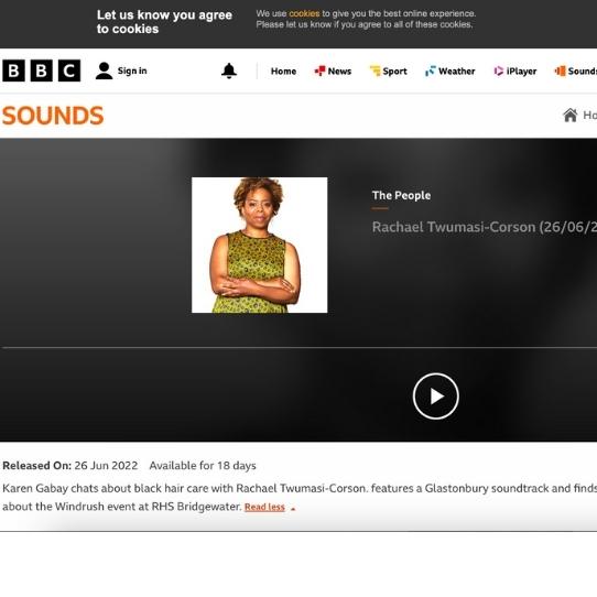 BBC Radio Manchester – The People - Rachael Twumasi-Corson