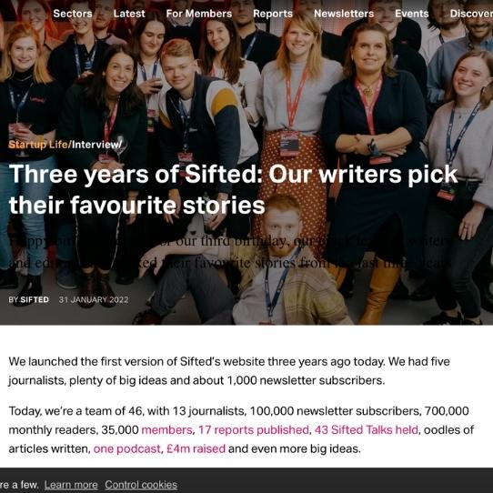 Sifted – Three years of Sifted: Our writers pick their favourite stories