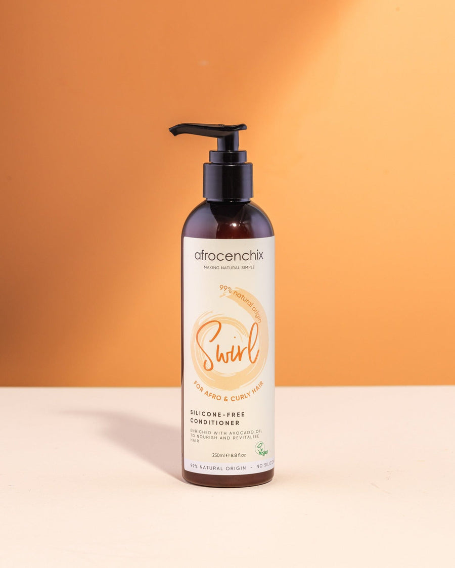 conditioner for curly hair Afrocenchix silicone free bottle