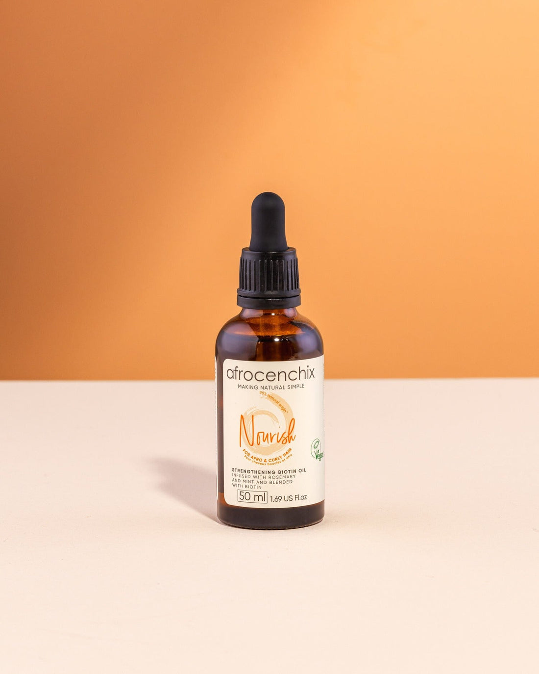 Strengthening Biotin Oil with Rosemary, Mint & Coconut - Nourish Your Hair
