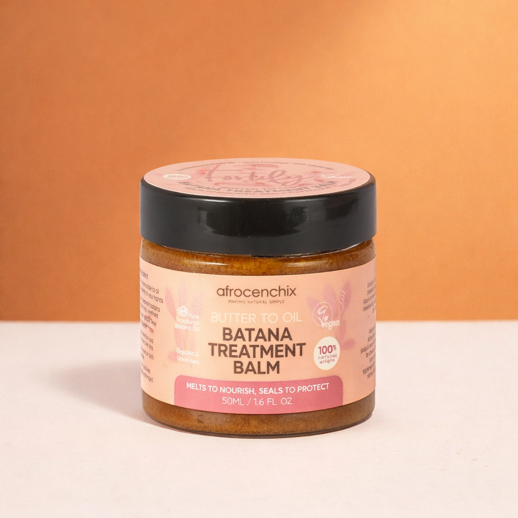Afrocenchix Fortify Butter-to-Oil Batana Treatment Balm 50ml
