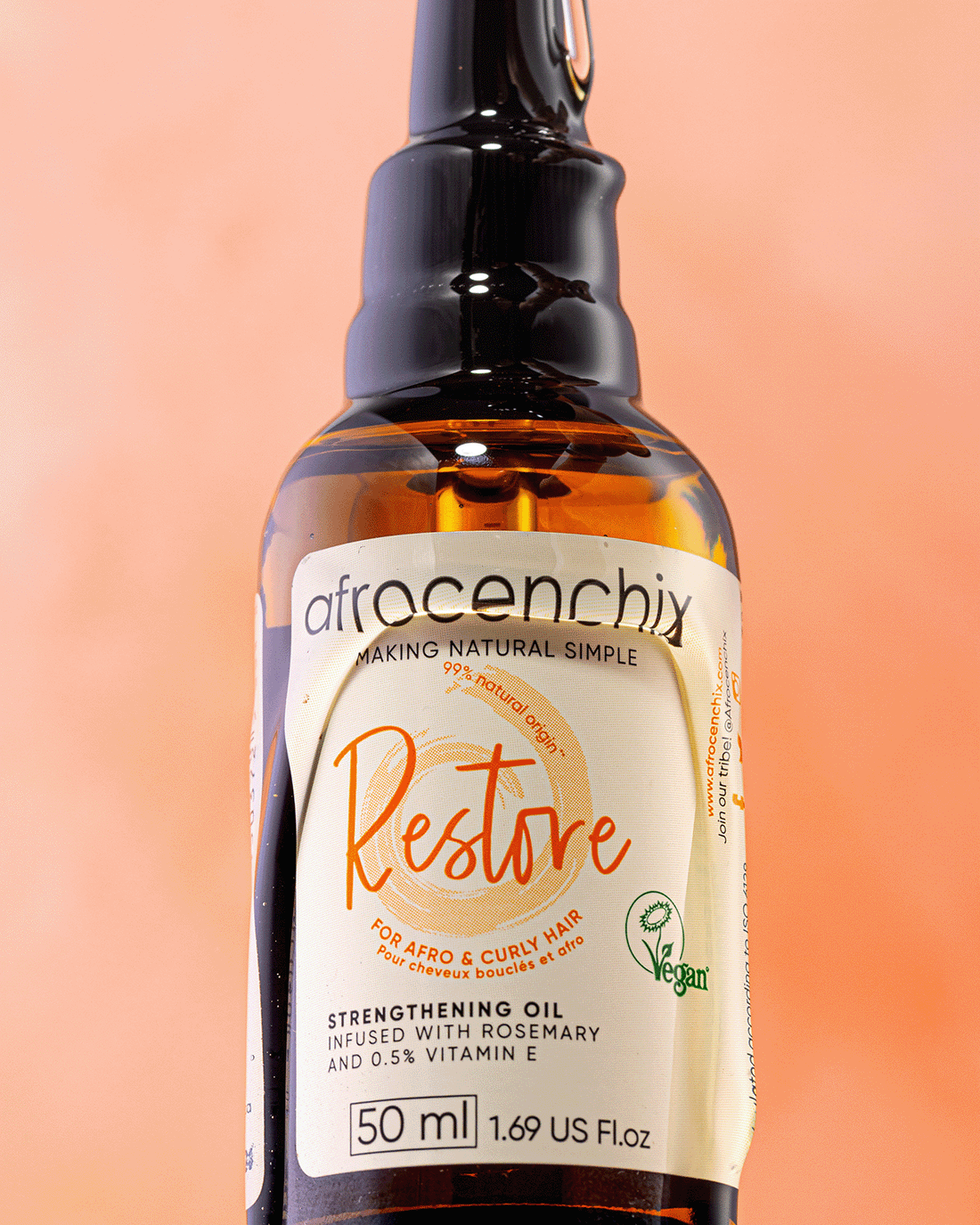 Restore - Hydrating Hair Oil for Strength &amp; Shine