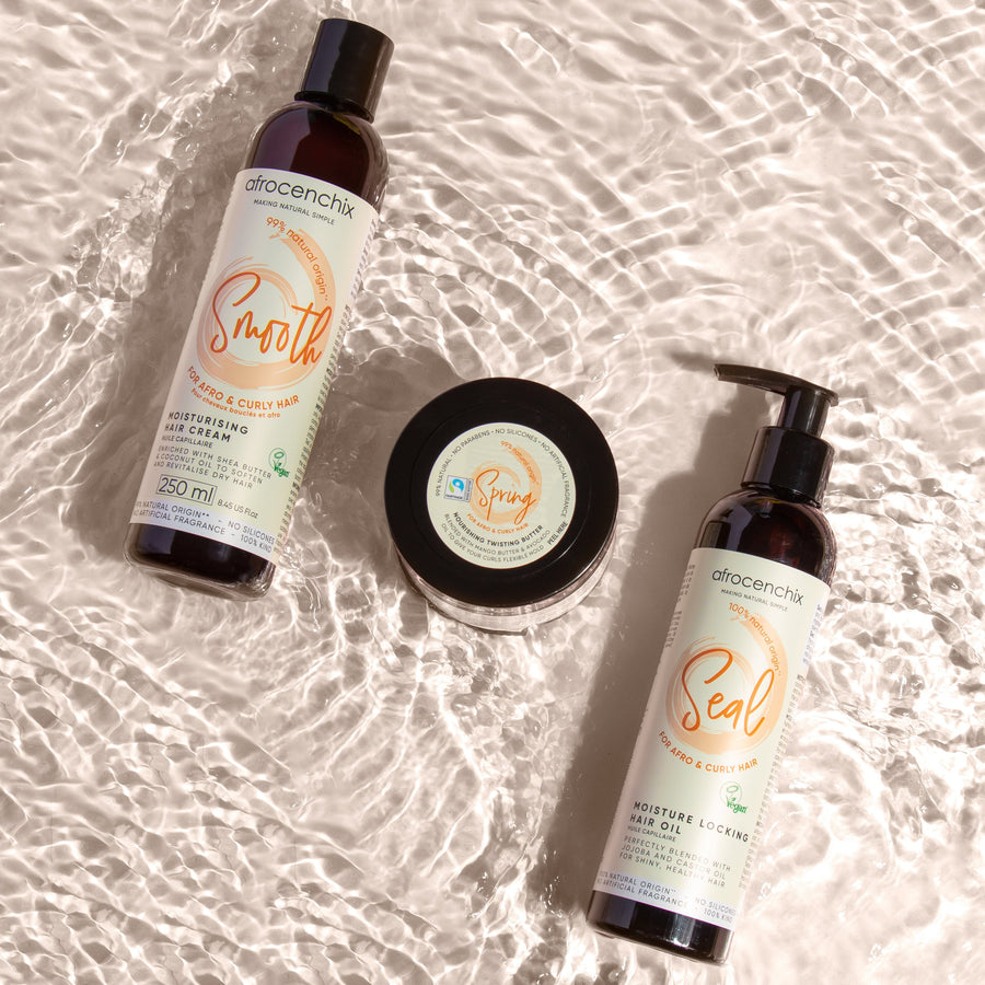 curly hair styling products twist out routine afro hair