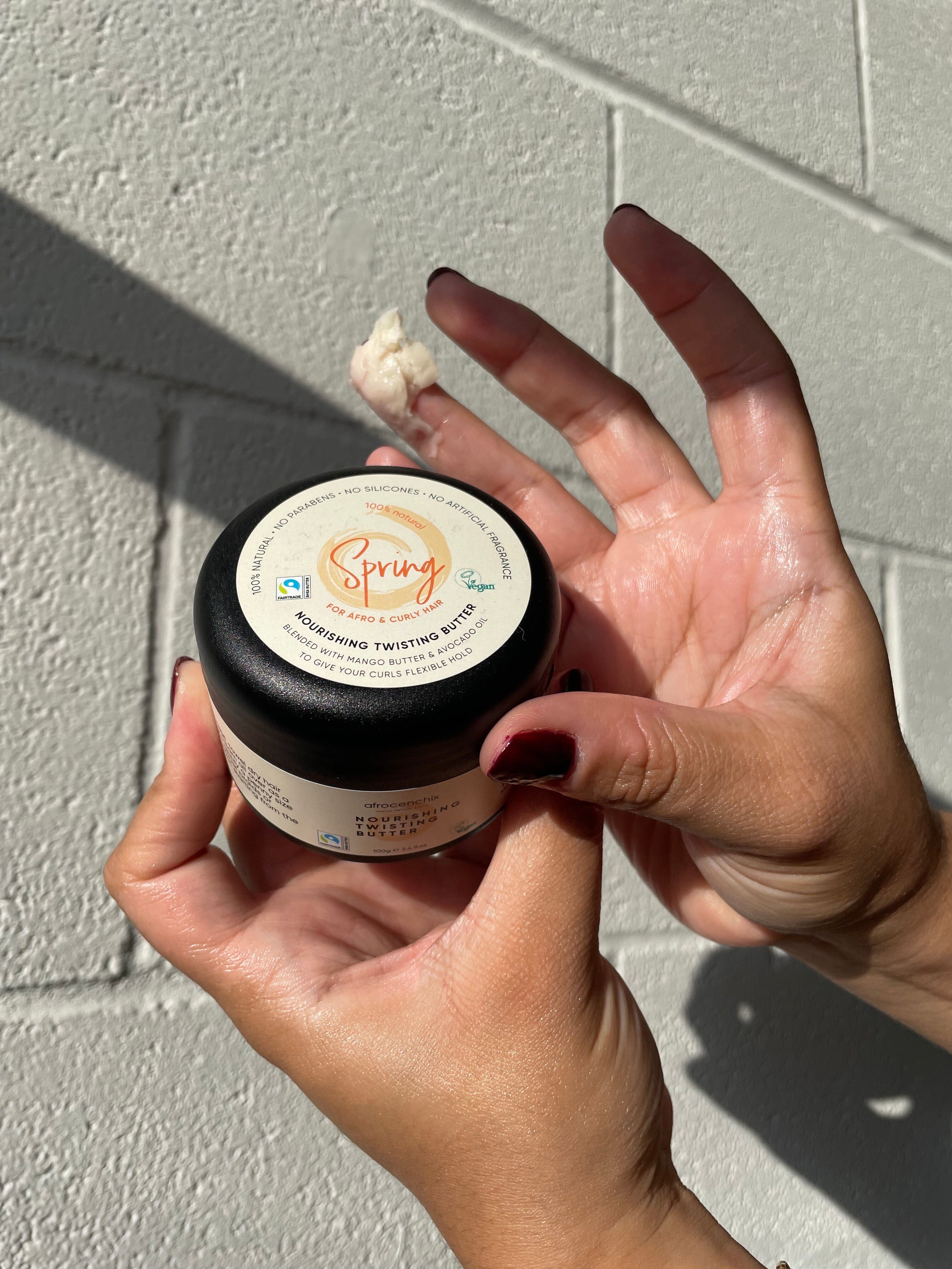 Natural Fairtrade Twisting Butter Spring Afrocenchix Natural Fairtrade Twisting Butter Spring Afrocenchix