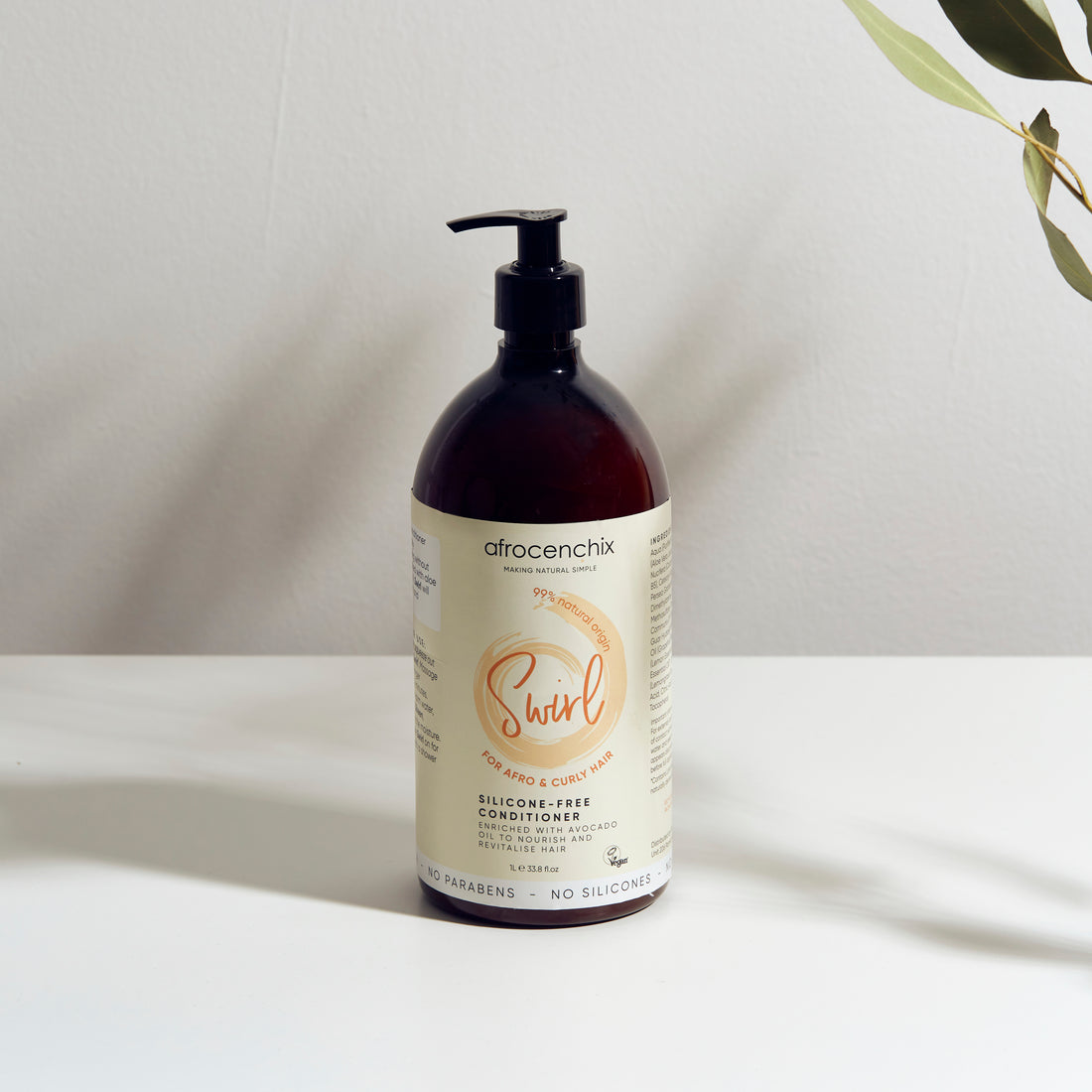 Family Size Swirl - Silicone-Free Conditioner (1 Litre)